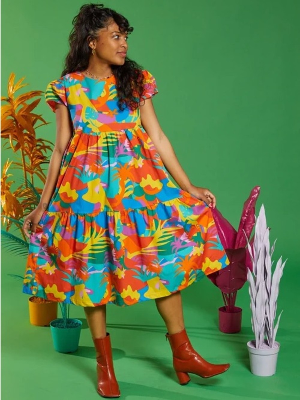 Nooworks Frida, tropico: midi length XS